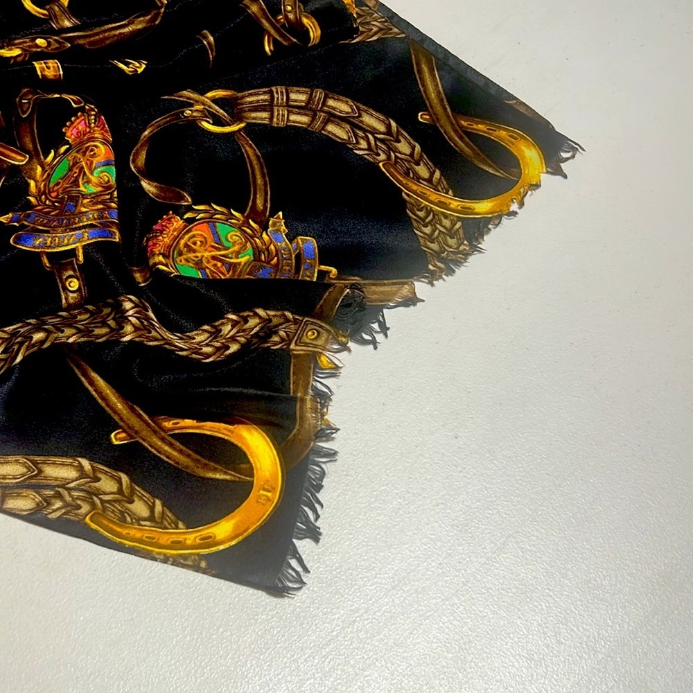 Ralph Lauren -  Silk woman scarf 17x68 - Picture 4 of 4